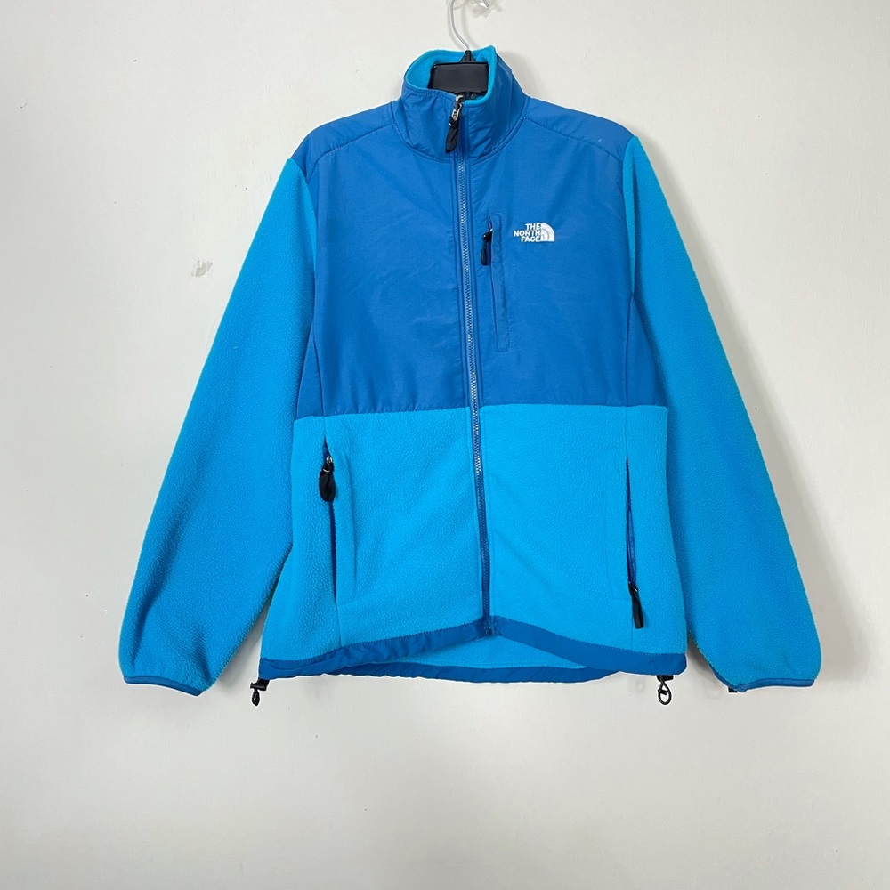 The North Face Denali women’s size XXL blue athletic full zip fleece jacket